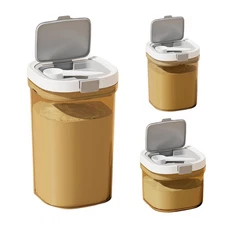 Milk Powder Dispenser Sealed Milk Powder Storage Box Stackable Holder Food 