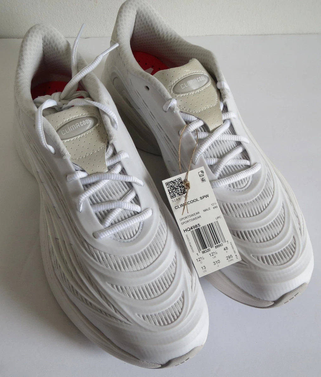 Adidas Vintage Y2K Climacool Athletic Sneakers White Mesh w/Red Accent Sz 11 RARE? Sz 11 - Adidas ROM White College Red Gold Gum 2003  main image 3
