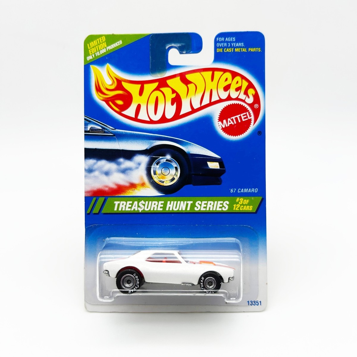 ホットウィール　67 CAMARO レア RARE - HOLY GRAIL - Hot Wheels 1995 '67 Camaro Treasure Hunt REAL
