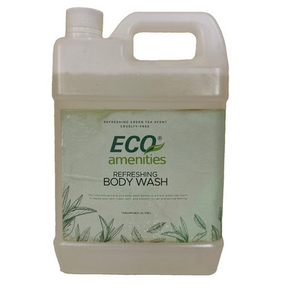 Eco Botanics Body Wash 1 Gallon Green Tea For Hotel Airbnb