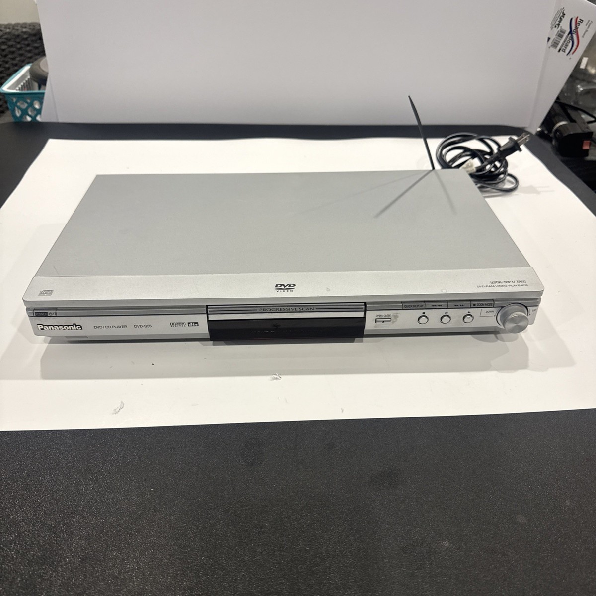 Panasonic DVD/CD Player Model DVD-S35 No Remote Tested Working | eBay