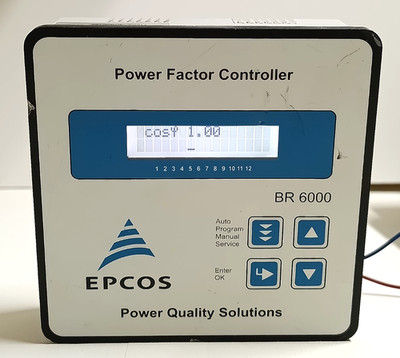 EPCOS B44066-R6006-R230 POWER FACTOR CONTROLLER BR6000 / BR6000-R06 V.5 & TESTED