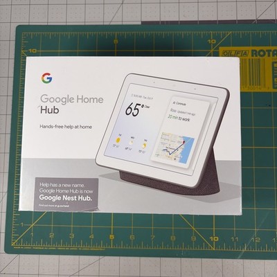 Google Home Hub Nest Hub 1st Gen GA00515-US Charcoal Smart Display NEW SEALED