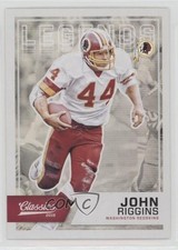 2016 Panini Classics Legends Red Back John Riggins #177 HOF 0a3