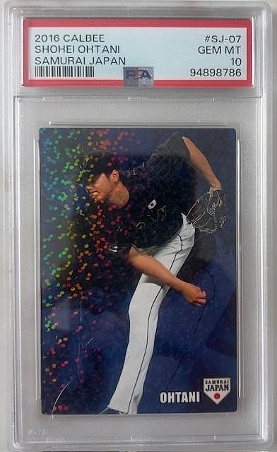 RARE-2016 CALBEE SAMURAI JAPAN #SJ-07 SHOHEI OHTANI ROOKIE RC