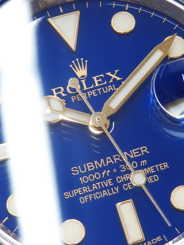 Reloj Rolex Submariner Fecha Azul Sub 116613LB Azul Hombre Usado #112426 Foto 4 de 4