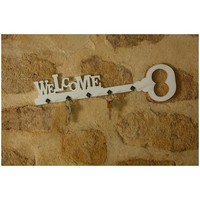 SchlüSselbrett Shabby Look Welcome Hakenleiste SchlüSselboard Hti-Living