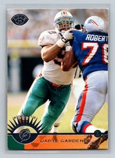 1996 Leaf Rookie RC #170 Daryl Gardener Miami Dolphins Football Card. rookie card picture