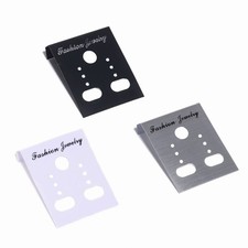 50pcs lot 1.38 x 1.18 in Plastic Earring Display Cards for DIY Jewelry