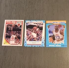 Fleer Michael Jordan NBA Bulls All-Stars Lot - 3 Cards '89/'90 Sticker #3