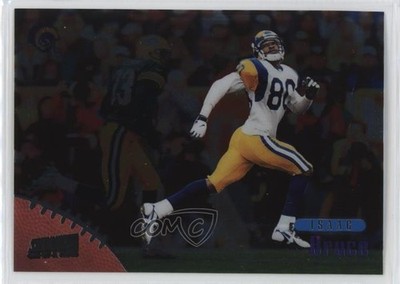 1998 Topps Stadium Club One of a Kind 36/150 Isaac Bruce #128 HOF yj7