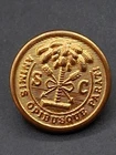 Antique 1800s Civil War Era Confederate South Carolina Uniform Button