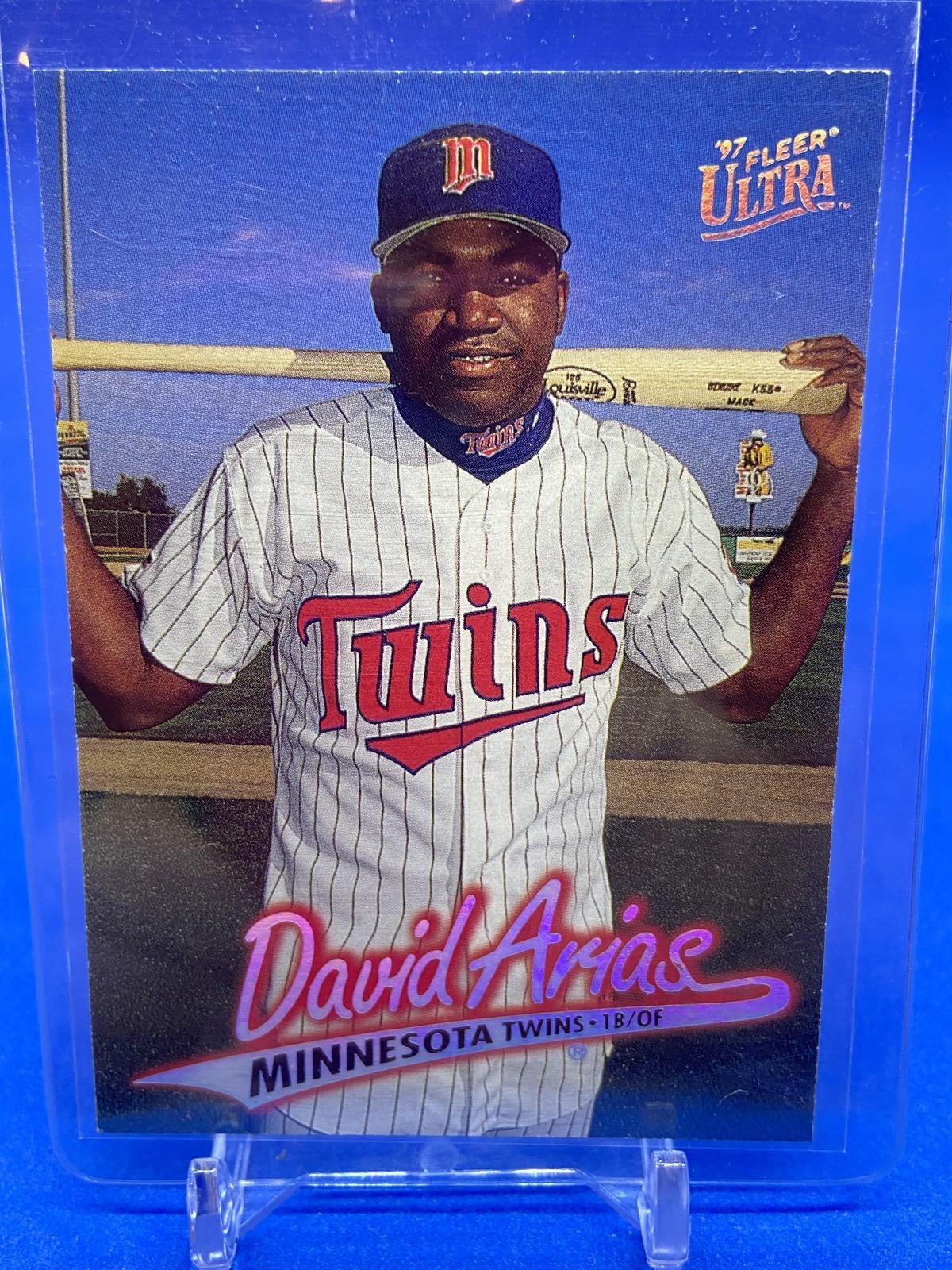 1997 Ultra #518 David Arias Twins Red Sox Near Mint - Nice!