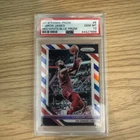 2018-19 Panini Prizm - LeBron James #6 Red White & Blue Prizm PSA 10