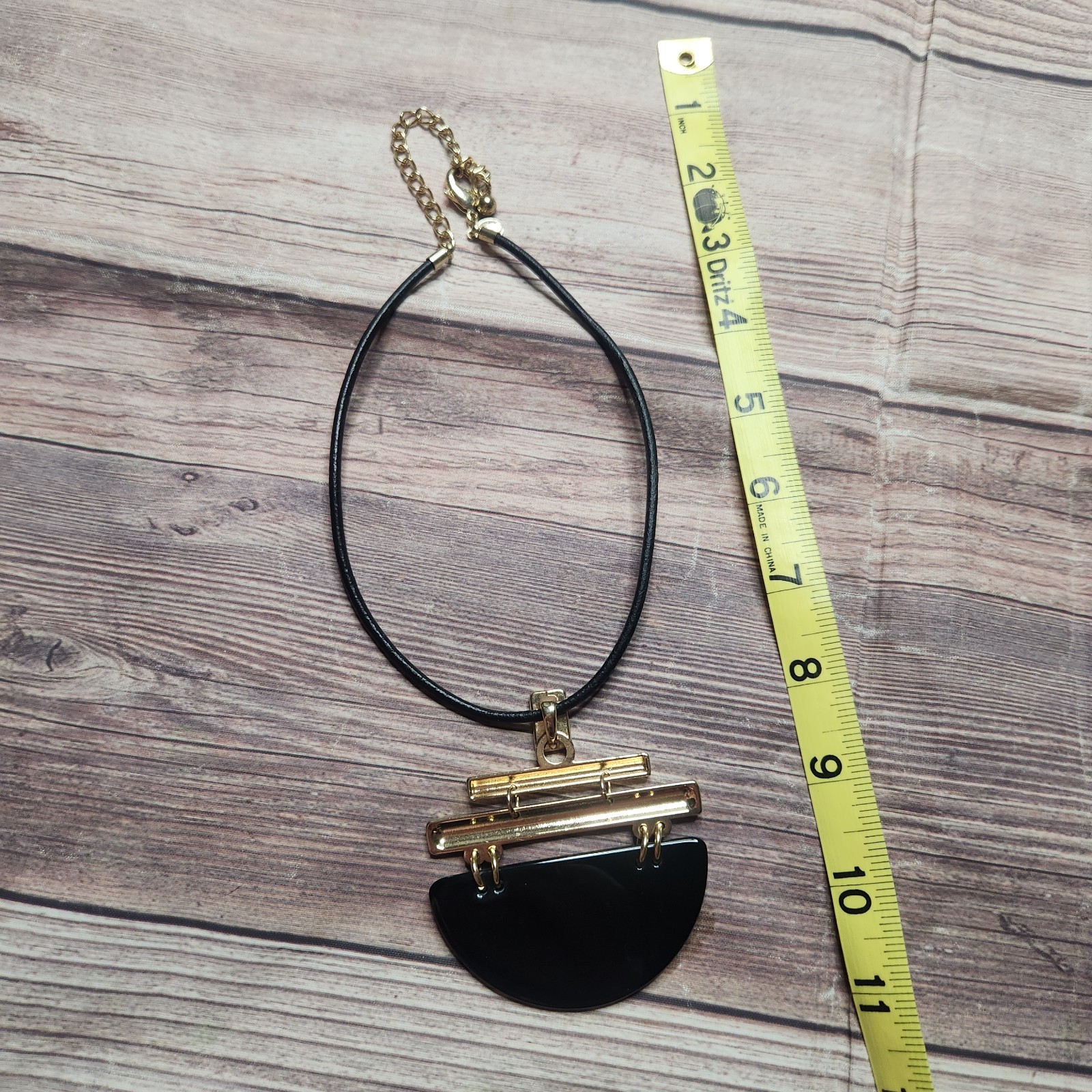 Chico's Classic Half Circle Chunky Statement Neck… - image 4