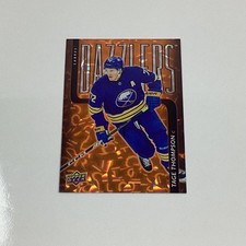 Tage Thompson Sabres 2025-26 Dazzlers Upper Deck Orange Parallel #DZ-15