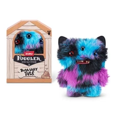 New Fuggler Butt Ugly Pets Reek-O Black Pink Blue Cat Funny Monsters 9" Plush