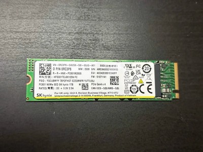 1TB SSD Hynix HFS001TEJ9X125N M.2 2280 NGFF PCIe NVMe Gen4 x4 Solid State - 1291