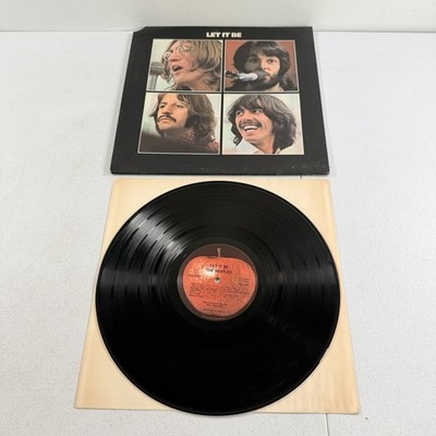 The Beatles Let It Be LP Vinyl, Red Apple AR-34001 Phil Spector VG+