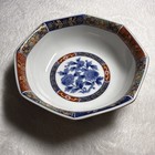 antique  octagonal Japanese Imari porcelain bowl 6” by Rinsai Kiln of Arita ware — photo 1
