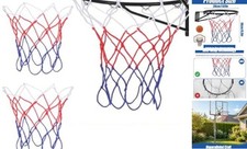 2 Pack Mini Basketball Nets Replacement 8 Loops Basketball Hoop Net for Indoor