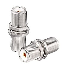 SO239 Adapter UHF Bulkhead Connector UHF Female to so 239 bulkhead connector 1