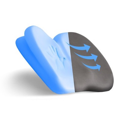 Klaudena Memory Foam Sitzkissen für Bürostuhl, Steißbein Untere Rückenstütze Ta