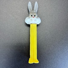 Warner Brothers Bugs Bunny Pez Dispenser Yellow Stem Collectible