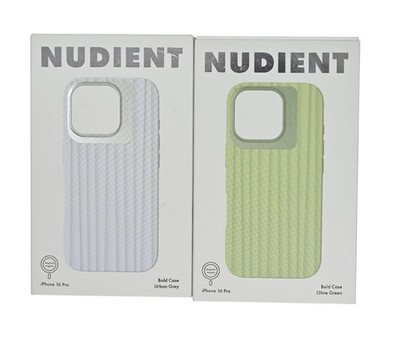 Nudient iPhone 16 Pro Bold Case SELECT ONE: