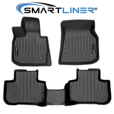 SMARTLINER Custom Fit Floor Mats 2 Row Liner 2018-2025 BMW X3 | 2019-2024 BMW