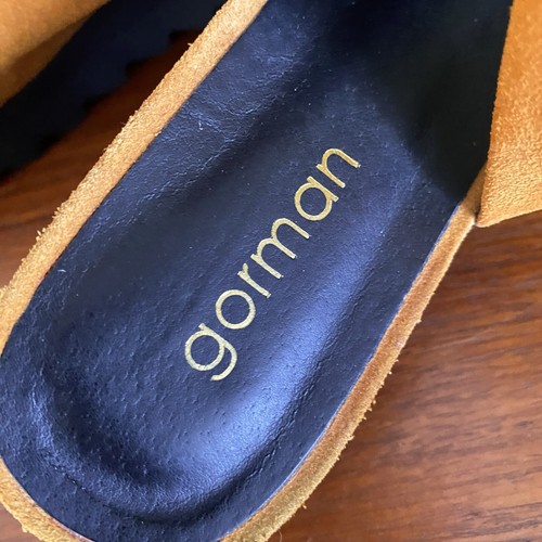 GORMAN ~ Mustard SUEDE Leather SLIP ON Slingback SHOES Size 38 ~ Gently Worn - Picture 5 of 15