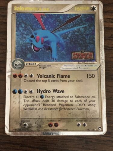 Salamence ex - 96/108 - Ultra-Rare NM Power Keepers Pokemon - Picture 2 of 4
