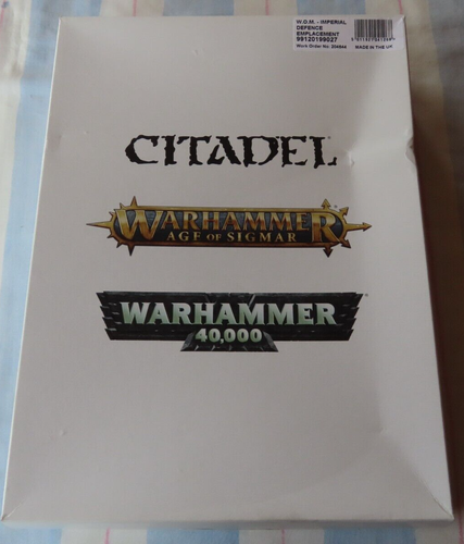 Décor Warhammer 40k - Wall Of Martyrs Imperial Defense Emplacement, Games Workshop, Neuf