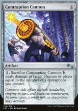 MTG Magic the Gathering Contraption Cannon (144/288) Unstable NM