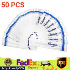 New 50-Pack Dental Camera Sheaths Intraoral Mouth Mirror Disposable Cover Sleeve