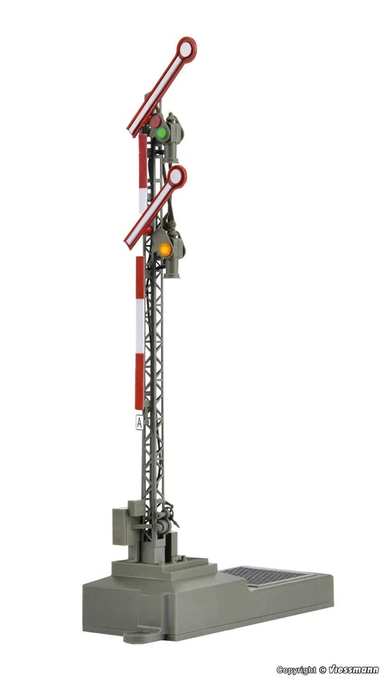 Viessmann Spur N 4472 Digital Form-Hauptsignal mit 2 ungekoppelten Flügeln