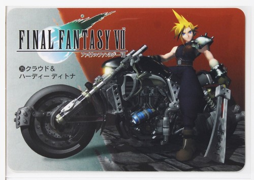 Cloud & hardy-DAYTONA No.35 - FINAL FANTASY VII Card - Foto 1 di 3