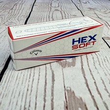 Callaway HEX Soft Golf Balls 3-Pack White for Maximum Distance and Soft Feel