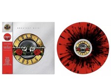 Guns 'N Roses Greatest Hits Red  Black Splatter vinyl LP New Sealed Slash      