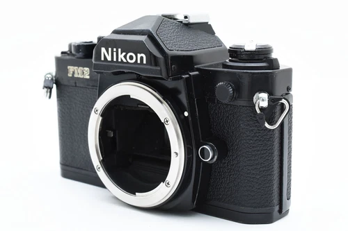 all works【N MINT】Nikon New FM2 FM2N 35mm SLR Film Camera Black Body From JAPAN