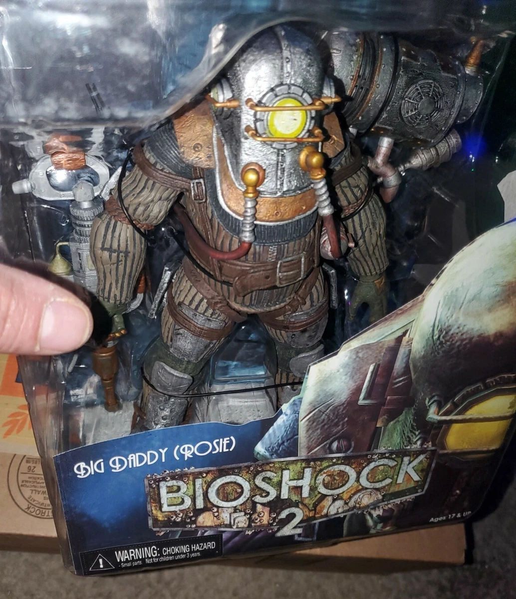 NECA BIOSHOCK 2 BIG DADDY ROSIE DELUXE MOC RARE MEZCO VIDEO GAME