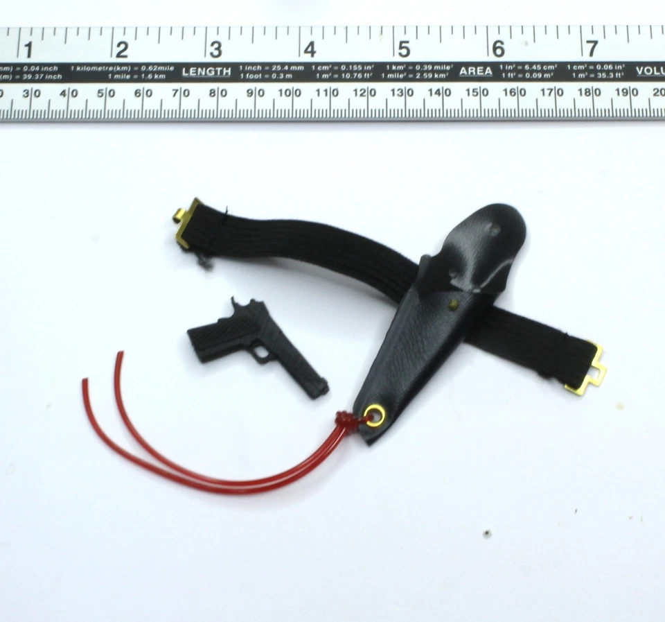 Vaman Vintage Action Man Repro SAS Belt and colt 45 pistol set 1/6th