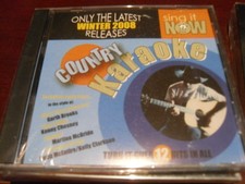 SING IT NOW KARAOKE DISC CD G WINTER 2008 COUNTRY HITS 12 TRACKS