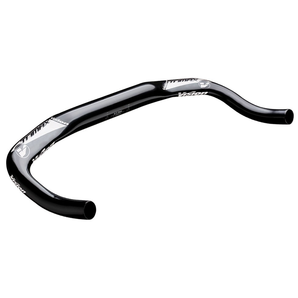 Vision エアロバー TTバー FSA Vision Base Bar + TT-Bar Clip On Aero Bars: 42cm x 26.0mm