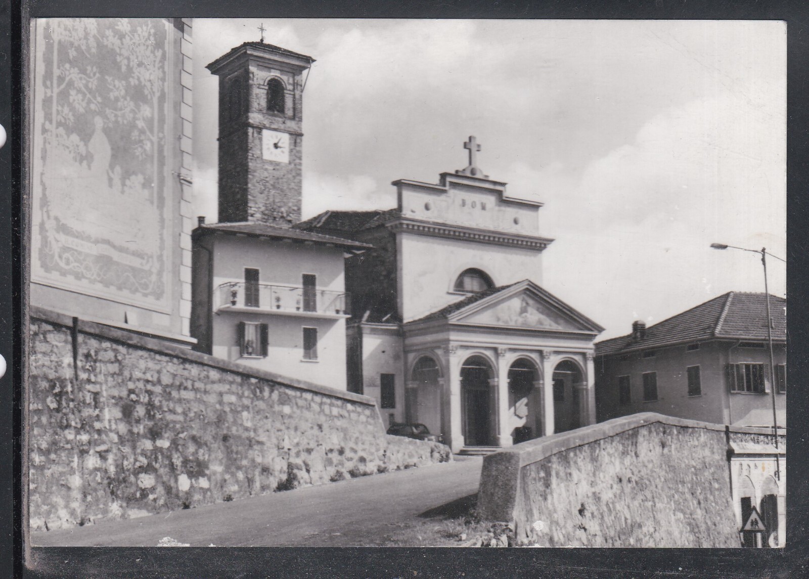 Cartolina Vaglio Pettinengo Chiesa di S. Bernardo AG2221