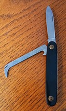 RARE COLLECTOR SOLINGEN GERMANY INOX EQUESTRIAN HORSE HOOF PICK POCKET KNIFE