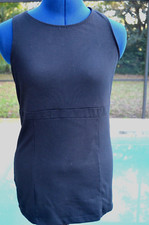 Adult LARGE Ice-Skating brand CHLOE NOEL Racer Back Tank Fitted Performance TOP