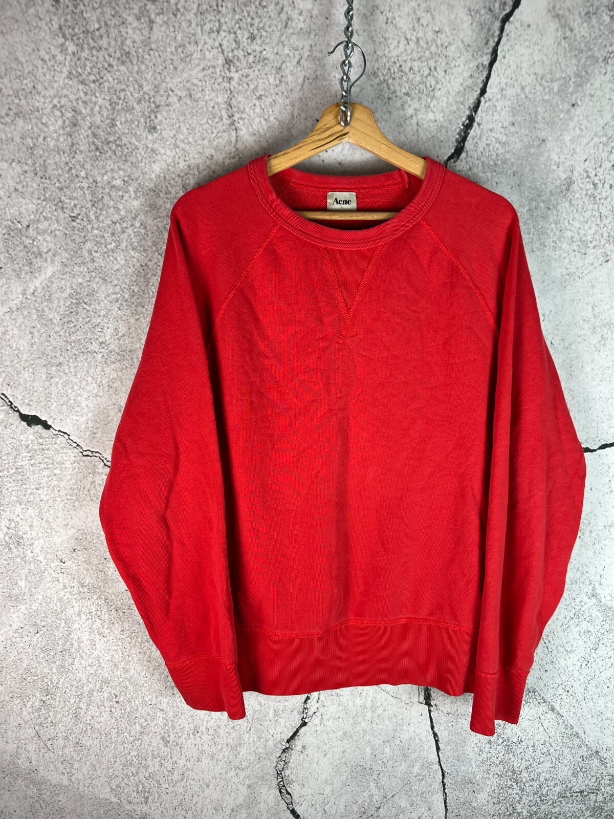 Mens Acne Studios College AW12 Crewneck Sweatshirt XXS RARE