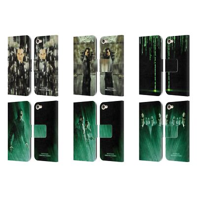 THE MATRIX REVOLUTIONS KEY ART LEATHER BOOK CASE FOR APPLE iPOD TOUCH MP3