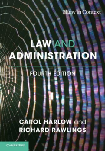 Law and Administration Harlow Rawlings Paperback Cambridge University Press 4e